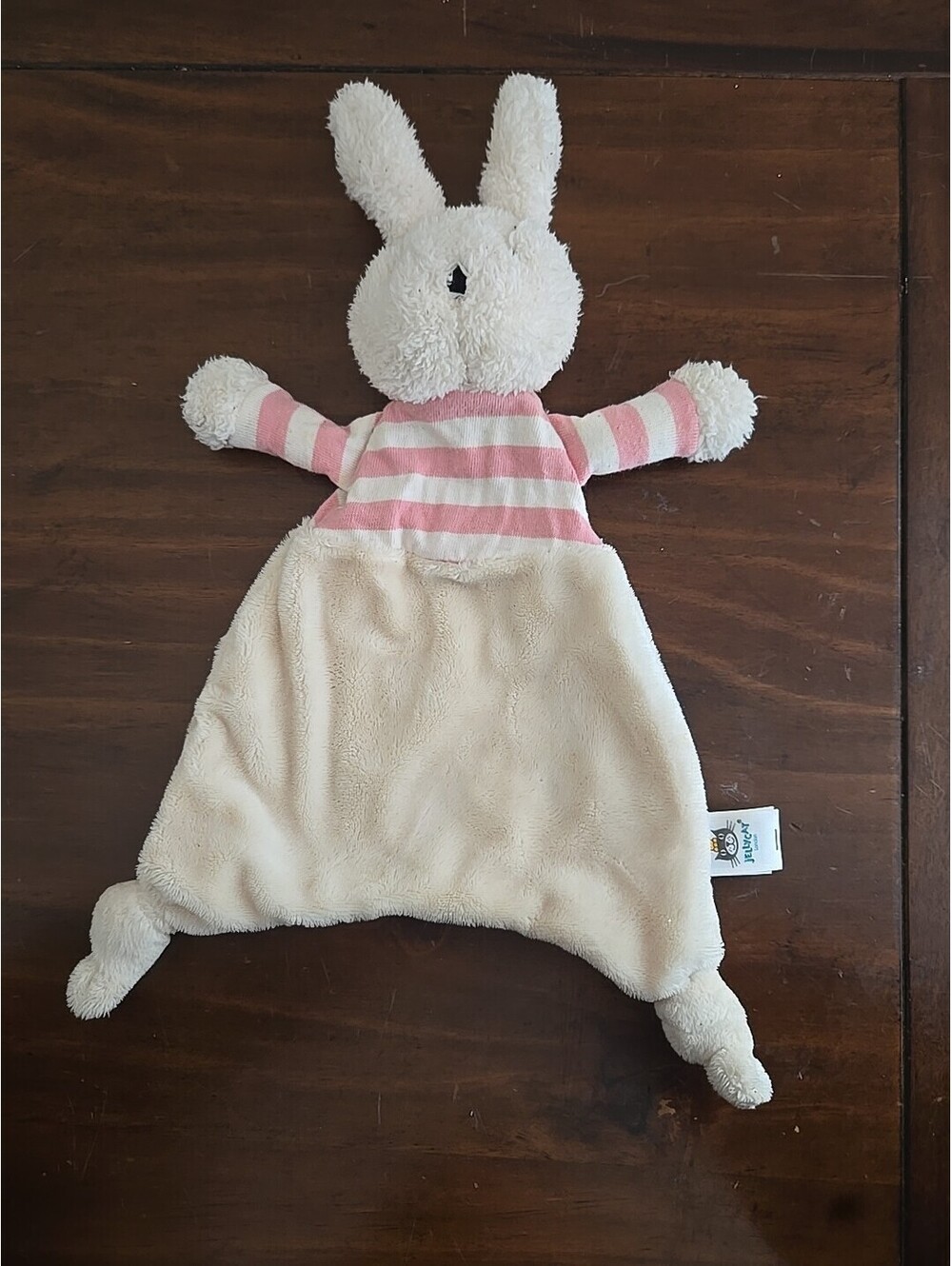 Jellycat Bredita Bunny Rabbit Soother Baby Comforter Soft Toy Retired